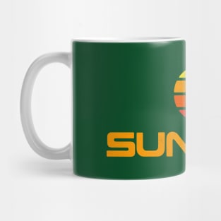 Sun Aire Retro 80s Style Defunct Jetline Mug